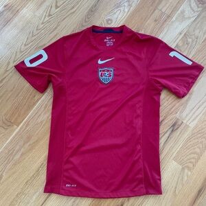 Nike USA mens 2010 snake cobra World Cup fitted  jersey USWNT Don’t tread on Me